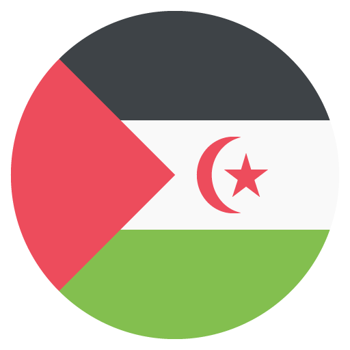 Western Sahara Flag Vector Emoji Icon Free Download Vector Logos