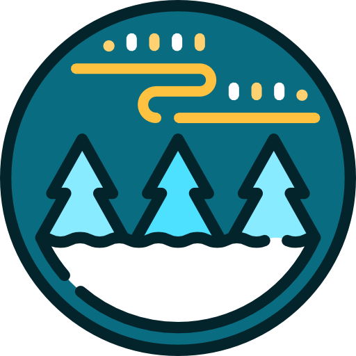 Nature, Wetland, Trees, Aquatic, Vegetation Icon