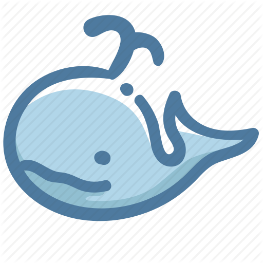 Animal, Avatar, Basic, Doodle, Whale Icon