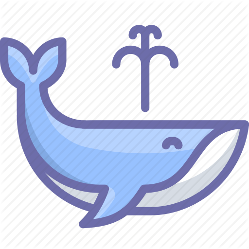 Fountain, Whale Icon