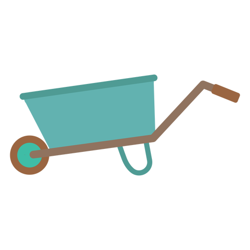 Simple Wheelbarrow Icon