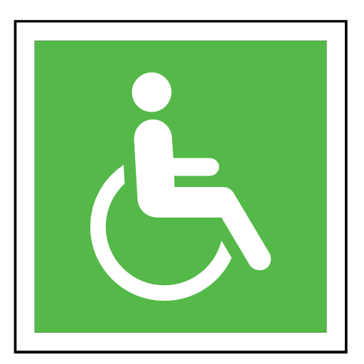 Sign, Emergency, Code, Sos, Wheelchair, Disabled Icon Free