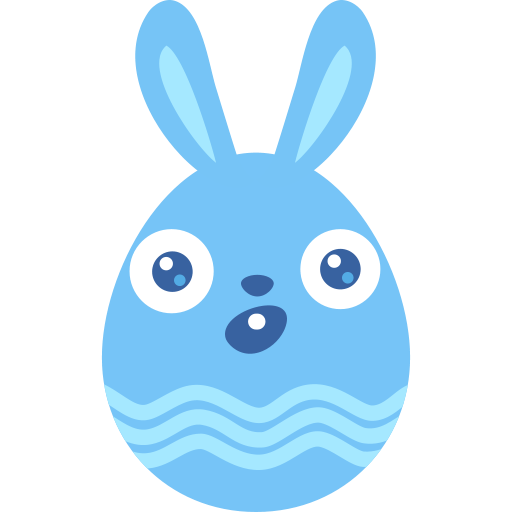 Surprised, Bunny Icon Free Of Easter Egg Bunny Icons