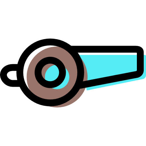 Whistle, Sport Icon Free Of Color Sport Assets
