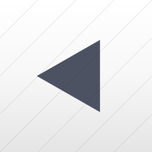 Flat Square Blue Gray On White Gradient Classic Arrows