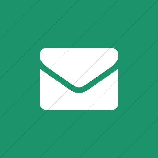 Flat Square White On Aqua Bootstrap Font Awesome