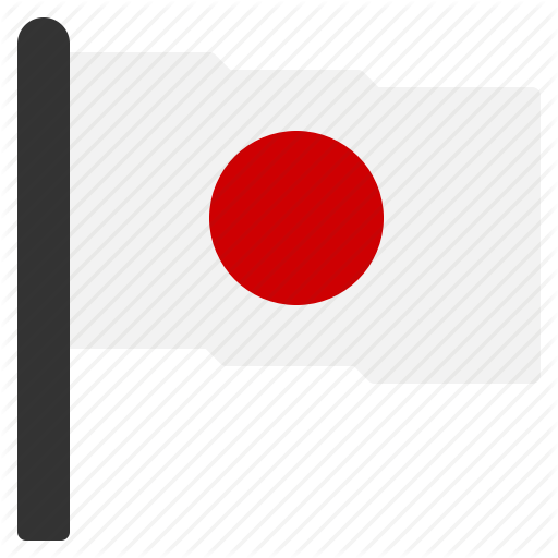 Circle, Country, Flag, Japan, Red, White Icon