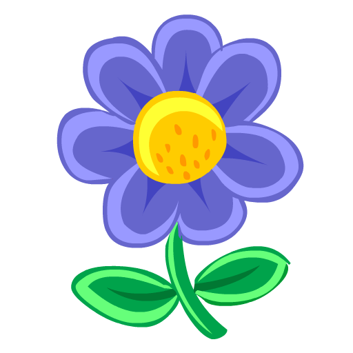 Blue Flower Icon Download Free Icons