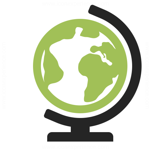 Globe Icon Iconexperience