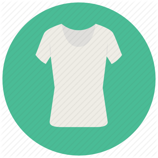 Clothes, Shirt, Top, Tshirt, White Top Icon
