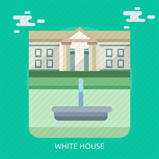 Cloud, Monument, White House Icon