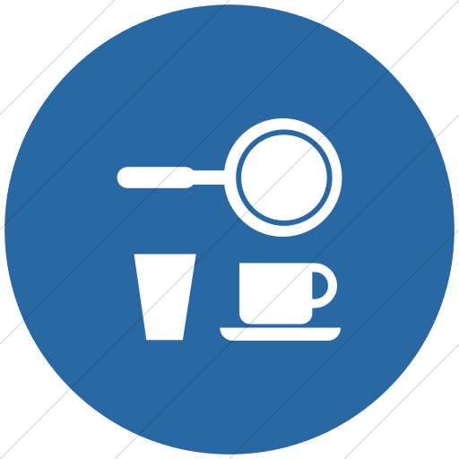 Flat Circle White On Blue Ocha Humanitarians Food Nfi