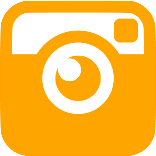 Orange Instagram Icon