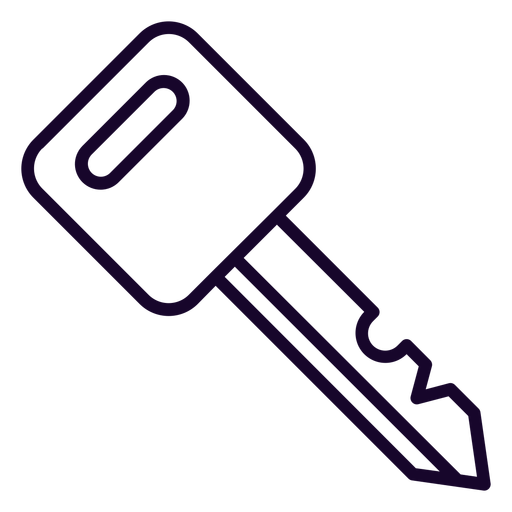 Motorcycle Key Stroke Icon