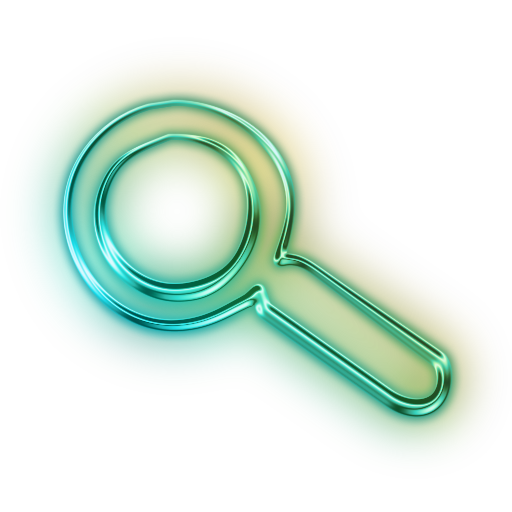 Green Magnifying Glass Icon Transparent Images