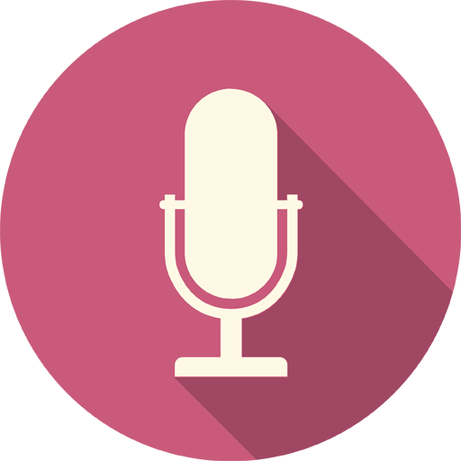 Microphone Icon Long Shadow Media Iconset Pelfusion
