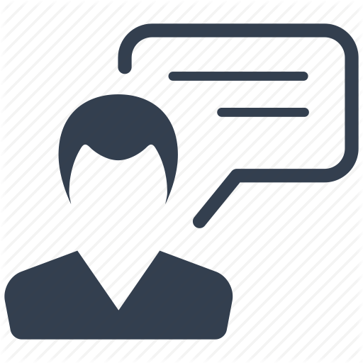 Person Talking Icon Images