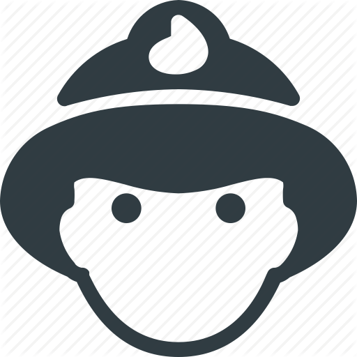 Avatar, Fighter, Fire, Firefighter, Head, People Icon