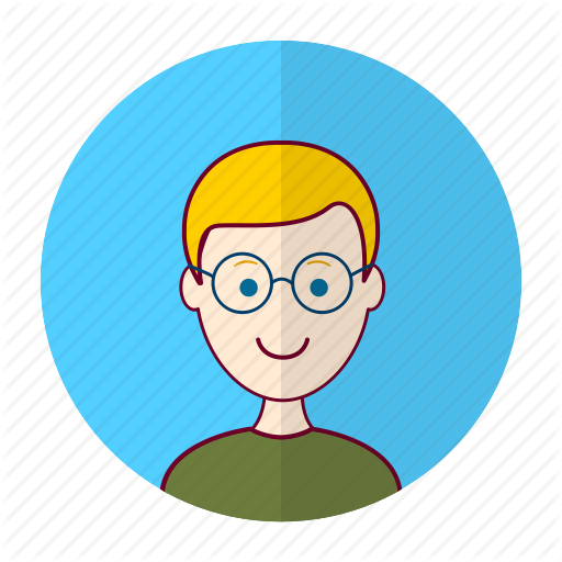 Blonde Man, Man, White Man Icon