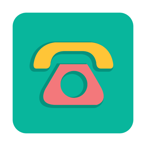 Telephone Call Icon Logo