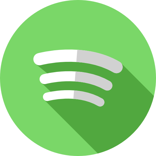 Social Media Spotify Flat Icon