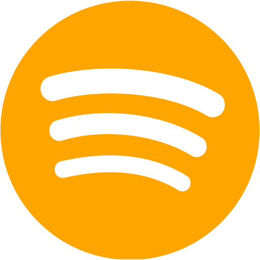 Latest Orange Spotify Icon Free Orange Site Logo Icons This
