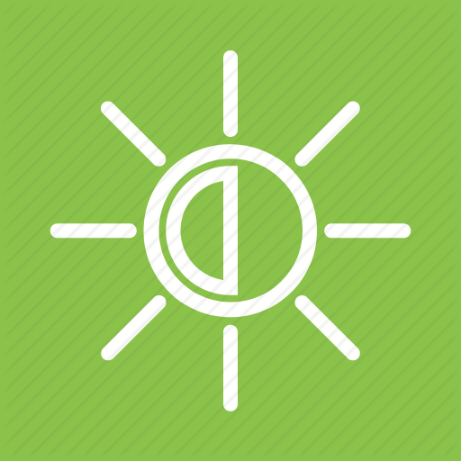 Bright, Brightness, Display, Light, Sun Icon