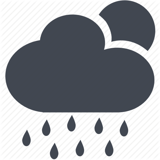 Cloud, Cloudy, Rain, Sun, Weather Icon