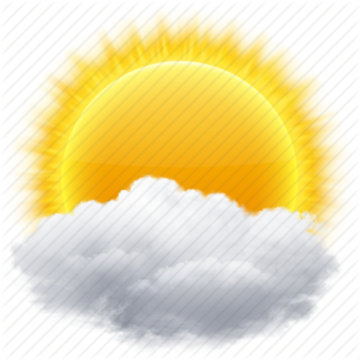 Cloud, Sun, Weather Icon