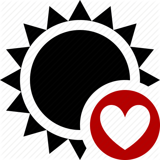 Favorites, Summer, Sun, Sunny, Travel, Vacation, Weather Icon