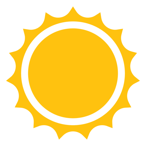 Sun Sharp Rays Icon