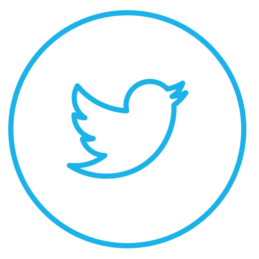 White Circle Twitter Logo Png Images