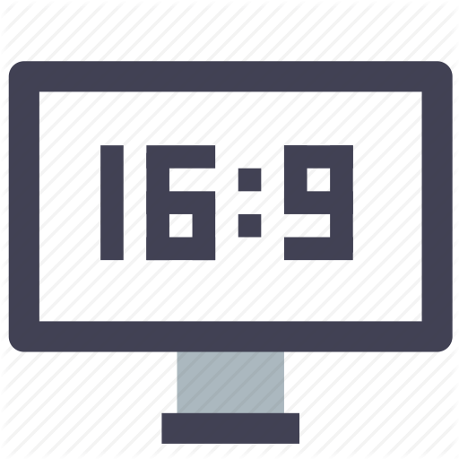 Aspect, Television, Wide Icon