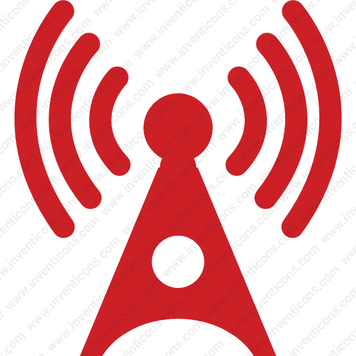 Download Antenna,radio,tower,wifirss,signals Icon Inventicons