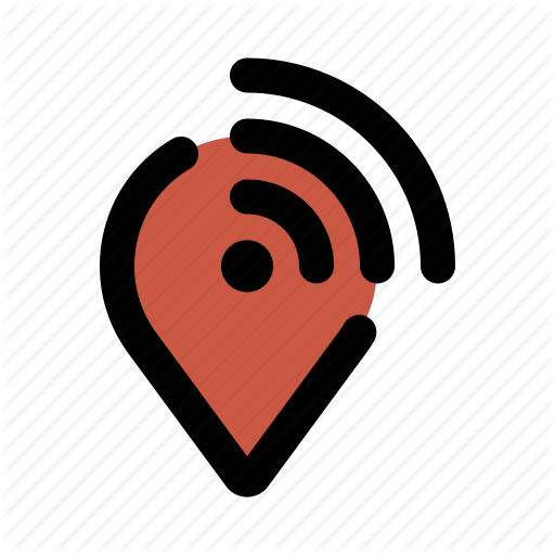 Hot Spot, Location, Location Marker, Wifi Icon
