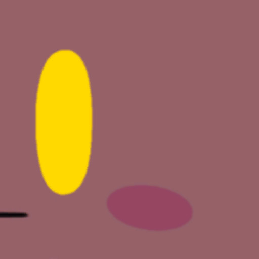 Minimalistic Kirby Super Smash Bros