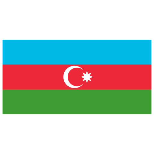 Az Azerbaijan Flag Icon