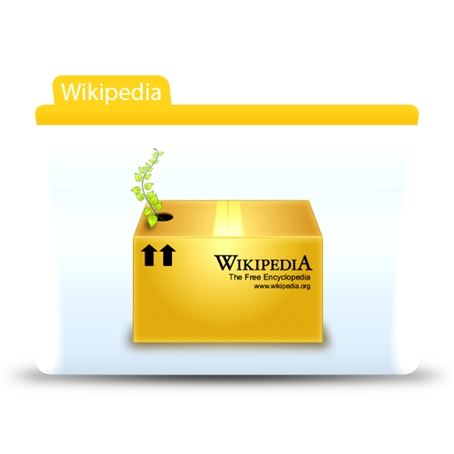 Wikipedia, Folder, Icon Free Of Colorflow Icons