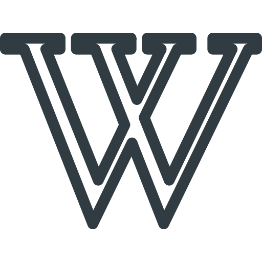 Media, Logo, Social, Wikipedia Icon