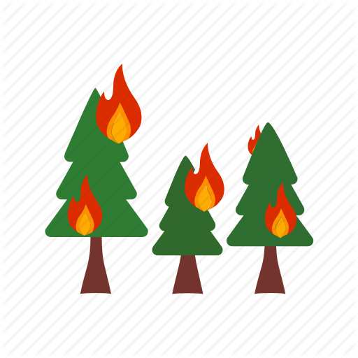 Disaster, Fire, Firefighter, Flame, Forest, Nature, Wildfire Icon