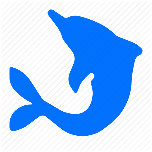 Animal, Dolphin, Ocean, Wildlife Icon