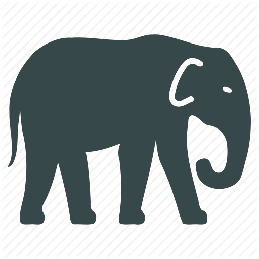 Animal, Elephant, Fauna, Mammal, Mammoth, Nature, Wildlife Icon