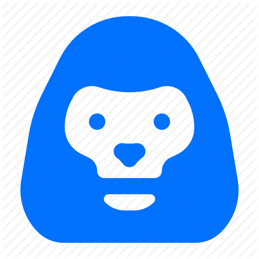 Animal, Gorilla, Jungle, Wildlife Icon