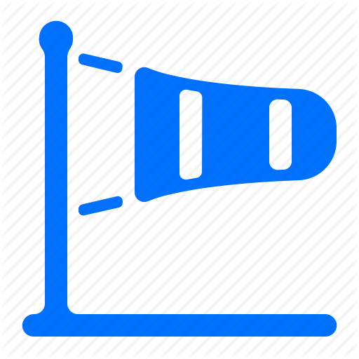 Direction, Energy, Power, Wind Icon