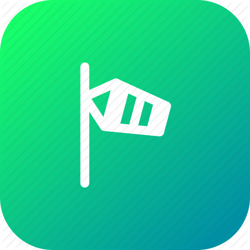 Wind Direction Indicator Icon