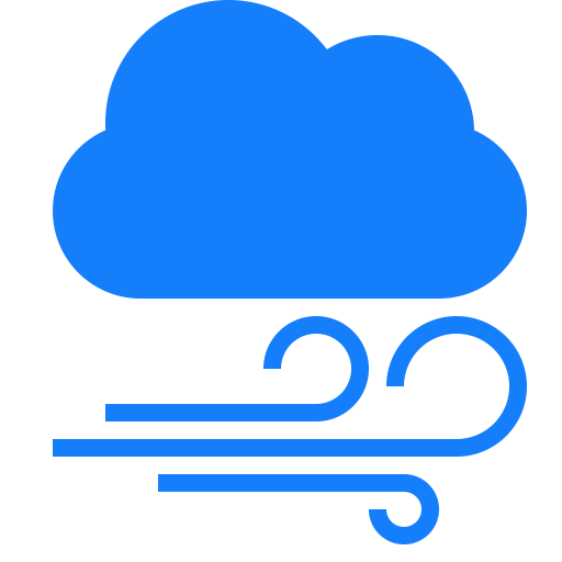 Cloud, Wind Icon