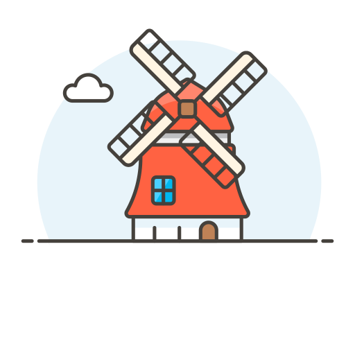 Netherlands Windmill Icon Streamline Ux Free Iconset