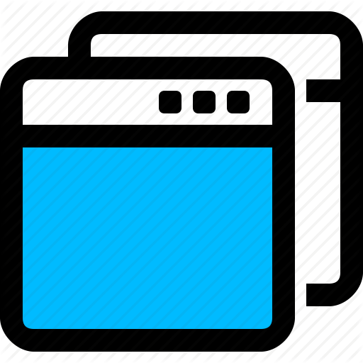 Application, Cascade, Multiple, Window Icon