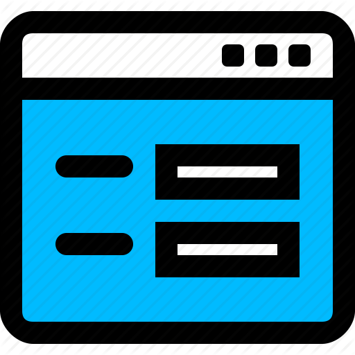 Application, Form, Survey, Window Icon