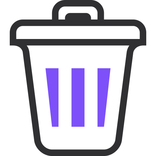 Cancel, Close, Delete, Recycle, Remove, Trash Icon
